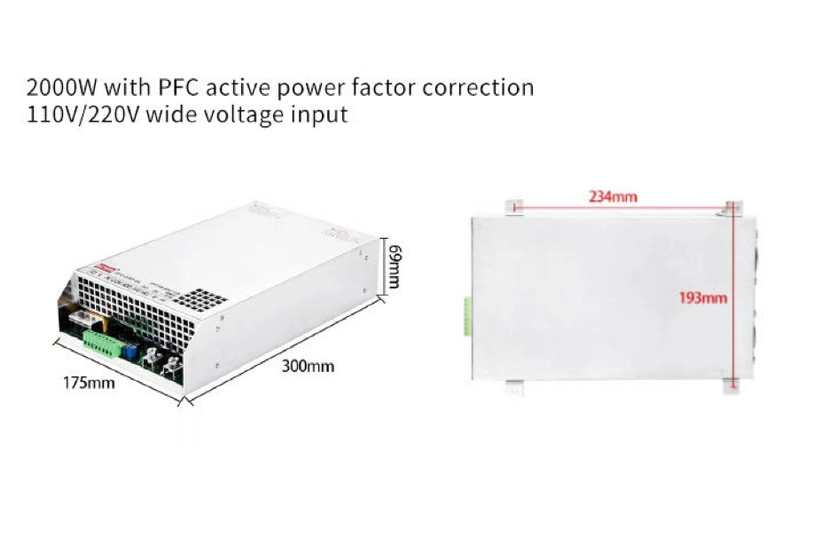 2000W Active Power Factor Correction with Pfc Switching Power Supply