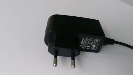 Adaptateur d'alimentation à découpage mural, chargeurs AC DC 12W 12V 1A