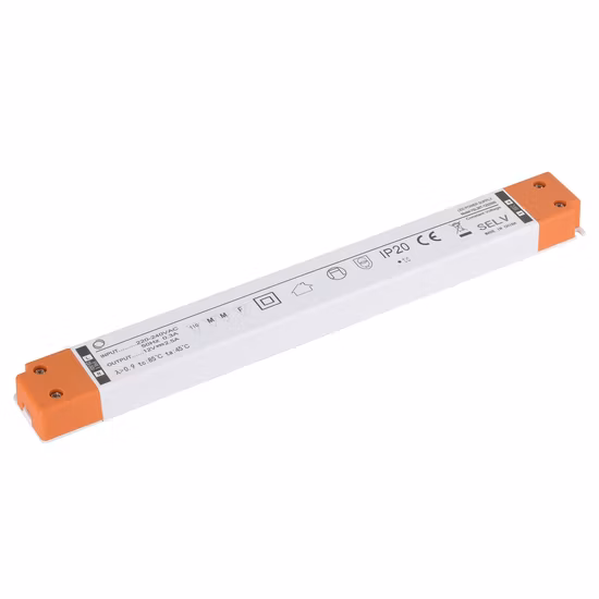 Fabricant OEM 15W/30W/45W/60W/75W/100W, alimentation à découpage DC, pilote LED Ultra mince